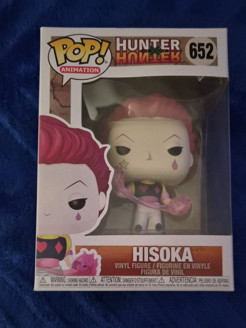 Funko Pop! Movies: Star Tres! Hisoka Vinyl Figure in Pink and White